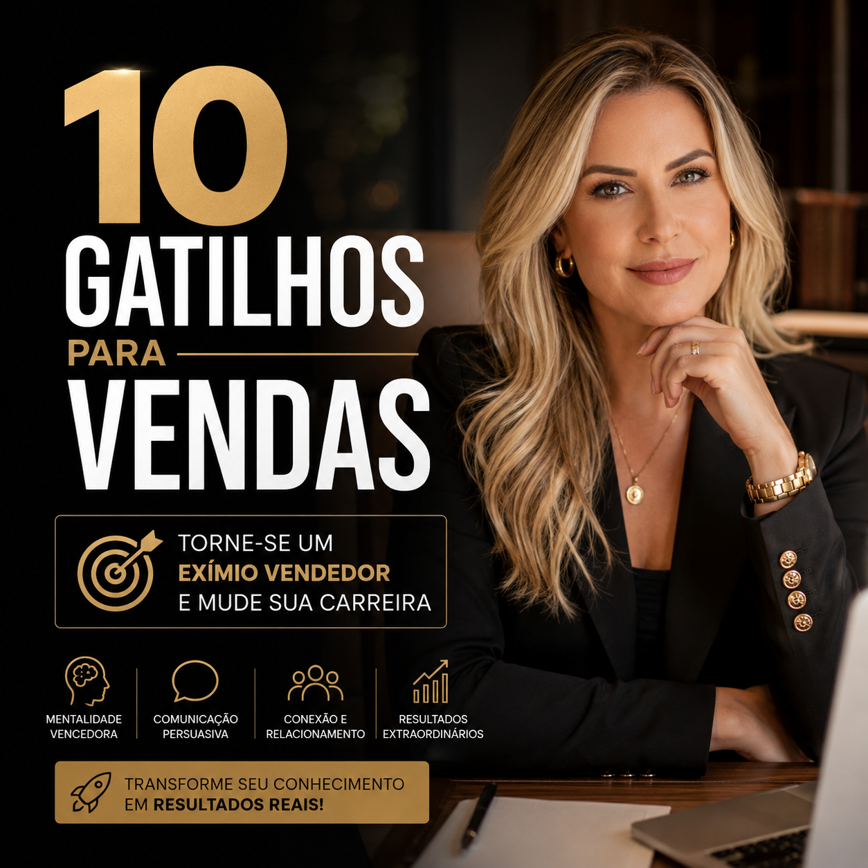 Capa do ebook 10 Gatilhos Para Vendas