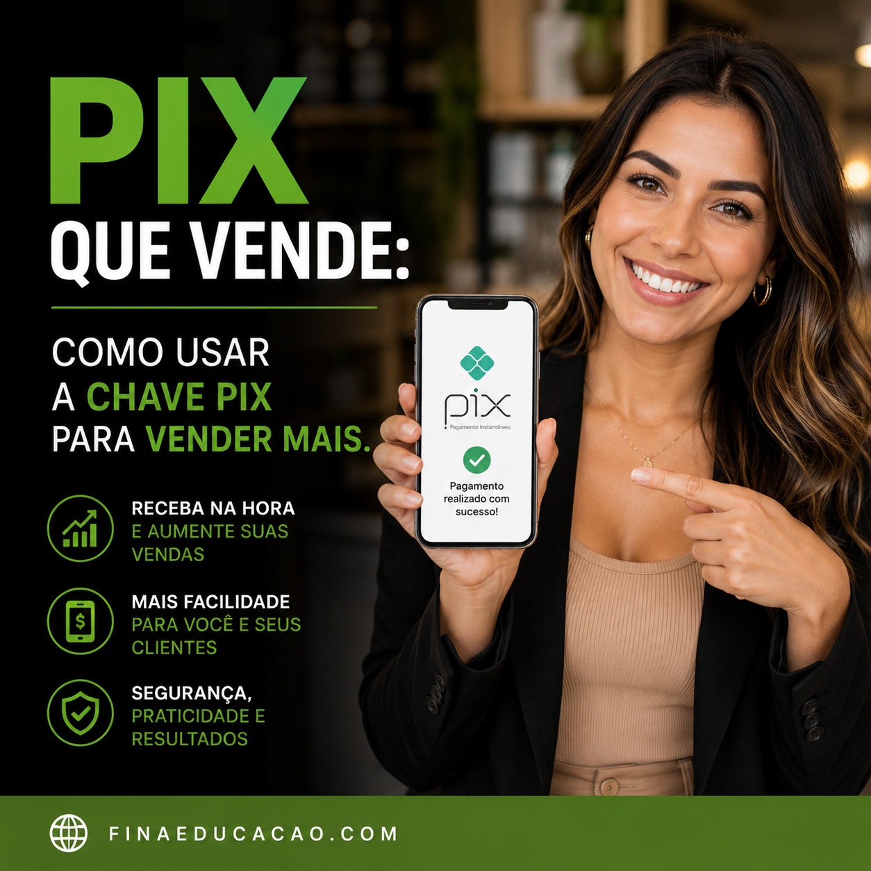 Capa do ebook PIX Que Vende